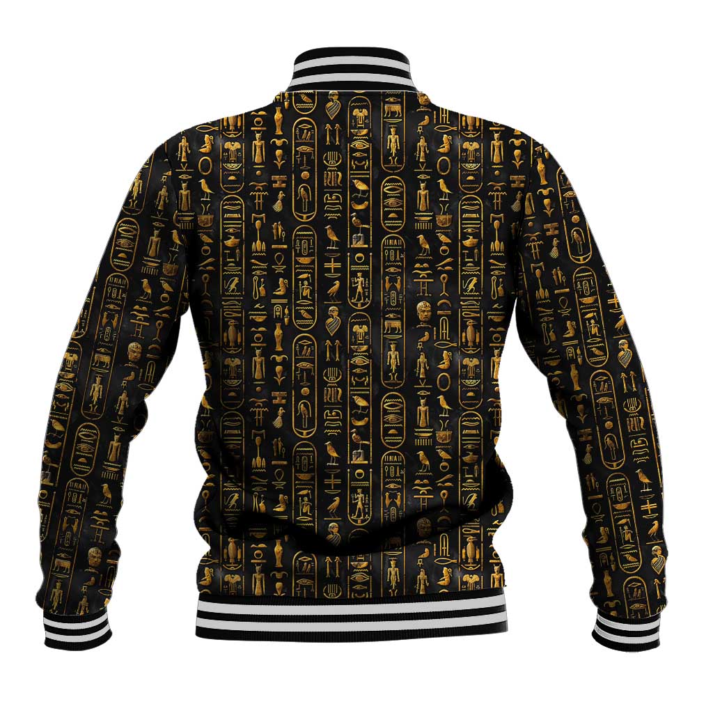 Ankh Horus Scarab Egyptian Baseball Jacket Ancient Egypt - African Spiritual Legacy - African Pride