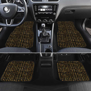 Ankh Horus Scarab Egyptian Car Mats Ancient Egypt - African Spiritual Legacy - African Pride