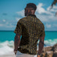 Ankh Horus Scarab Egyptian Hawaiian Shirt Ancient Egypt - African Spiritual Legacy - African Pride