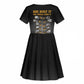 She Built It The World Uses It Kid Short Sleeve Dress Black Women, Bold Inventions - African Pride