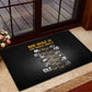 She Built It The World Uses It Rubber Doormat Black Women, Bold Inventions - African Pride