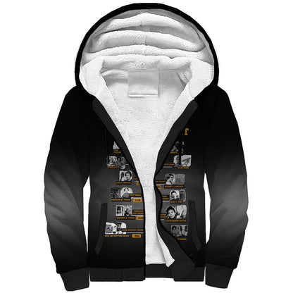 She Built It The World Uses It Sherpa Hoodie Black Women, Bold Inventions - African Pride