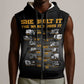 She Built It The World Uses It Sleeveless Zip Hoodie Black Women, Bold Inventions - African Pride