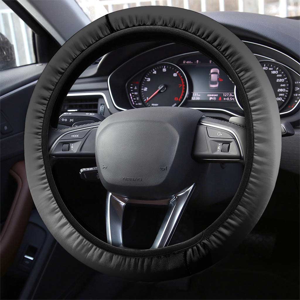 She Built It The World Uses It Steering Wheel Cover Black Women, Bold Inventions - African Pride