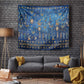 Ancient Egyptian Culture Tapestry Pharaohs Anubis Kemet and Symbolic Motifs - African Pride