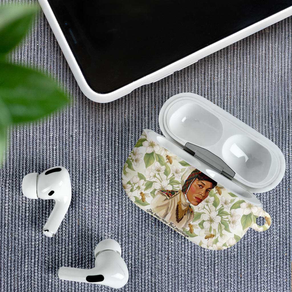Zora Neale Hurston AirPods Case Floral Illustration Featuring Janie’s Dream from Their Eyes Were Watching God - African Pride