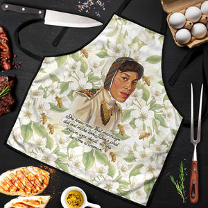 Zora Neale Hurston Apron Floral Illustration Featuring Janie’s Dream from Their Eyes Were Watching God - African Pride