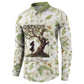 Zora Neale Hurston Button Sweatshirt Floral Illustration Featuring Janie’s Dream from Their Eyes Were Watching God