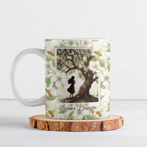 Zora Neale Hurston Ceramic Mug Floral Illustration Featuring Janie’s Dream from Their Eyes Were Watching God - African Pride