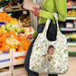 Zora Neale Hurston Grocery Bag Floral Illustration Featuring Janie’s Dream from Their Eyes Were Watching God - African Pride