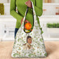 Zora Neale Hurston Grocery Bag Floral Illustration Featuring Janie’s Dream from Their Eyes Were Watching God - African Pride