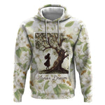 Zora Neale Hurston Hoodie Floral Illustration Featuring Janie’s Dream from Their Eyes Were Watching God - African Pride