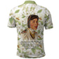 Zora Neale Hurston Polo Shirt Floral Illustration Featuring Janie’s Dream from Their Eyes Were Watching God - African Pride