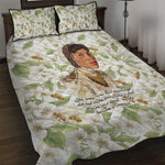 Zora Neale Hurston Quilt Bed Set Floral Illustration Featuring Janie’s Dream from Their Eyes Were Watching God - African Pride