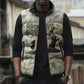 Zora Neale Hurston Sleeveless Puffer Jacket Floral Illustration Featuring Janie’s Dream from Their Eyes Were Watching God - African Pride