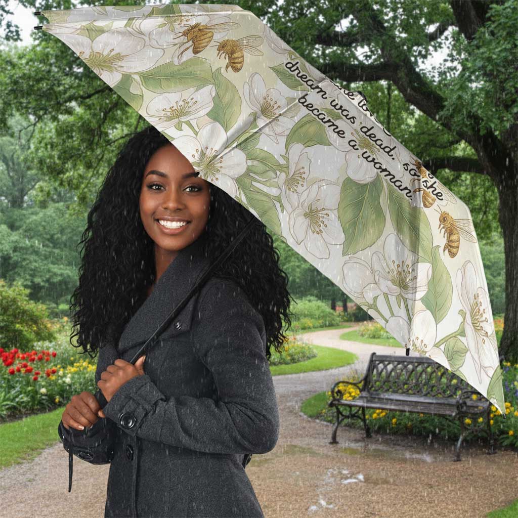 Zora Neale Hurston Umbrella Floral Illustration Featuring Janie’s Dream from Their Eyes Were Watching God - African Pride