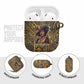 Zora Neale Hurston AirPods Case Bold Kente and Art Deco Pattern - I Am Not Tragically Colored - African Pride