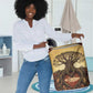 Léopold Sédar Senghor Laundry Basket Sacred Baobab Tree Design African Roots and Symbols Theme Negritude Movement - African Pride