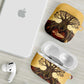 Léopold Sédar Senghor AirPods Case Sacred Baobab Tree Design African Roots and Symbols Theme Negritude Movement - African Pride