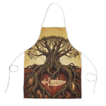 Léopold Sédar Senghor Apron Sacred Baobab Tree Design African Roots and Symbols Theme Negritude Movement - African Pride