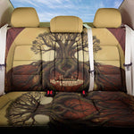 Léopold Sédar Senghor Back Car Seat Cover Sacred Baobab Tree Design African Roots and Symbols Theme Negritude Movement - African Pride