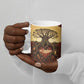 Léopold Sédar Senghor Ceramic Mug Sacred Baobab Tree Design African Roots and Symbols Theme Negritude Movement - African Pride