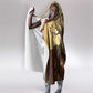 Léopold Sédar Senghor Hooded Blanket Sacred Baobab Tree Design African Roots and Symbols Theme Negritude Movement - African Pride