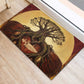 Léopold Sédar Senghor Rubber Doormat Sacred Baobab Tree Design African Roots and Symbols Theme Negritude Movement - African Pride