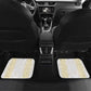 Tunisia Flag Car Mats with National Crest and Emblem