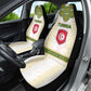 Tunisia Flag Car Seat Cover with National Crest and Emblem