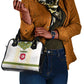 Tunisia Flag Shoulder Handbag with National Crest and Emblem