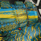 Rwanda Independence Day Back Car Seat Cover Tribal Geometric Pattern - National Coat Of Arms And Sunburst