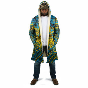 Rwanda Independence Day Cloak Tribal Geometric Pattern - National Coat Of Arms And Sunburst