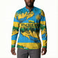 Rwanda Independence Day Button Sweatshirt Distressed Grunge Flag Design - Broken Chains And 1962 Graphic
