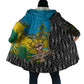 Rwanda Independence Day Unite Paix Progres Cloak African Geometric Pattern - Power Fist And Coffee Branch Art