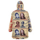 Brains Beauty And Breakthroughs Kid Wearable Blanket Hoodie Trailblazing Black Women Inventors and Innovators - African Pride