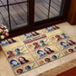 Brains Beauty And Breakthroughs Rubber Doormat Trailblazing Black Women Inventors and Innovators - African Pride