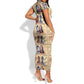 Brains Beauty And Breakthroughs Short Sleeve Bodycon Dress Trailblazing Black Women Inventors and Innovators - African Pride