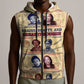 Brains Beauty And Breakthroughs Sleeveless Zip Hoodie Trailblazing Black Women Inventors and Innovators - African Pride