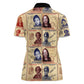 Brains Beauty And Breakthroughs Women Polo Shirt Trailblazing Black Women Inventors and Innovators - African Pride