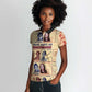 Brains Beauty And Breakthroughs Women Polo Shirt Trailblazing Black Women Inventors and Innovators - African Pride