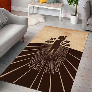 Her Vision Our Future Area Rug Influential Black Women Inventors and Pioneers - African Pride