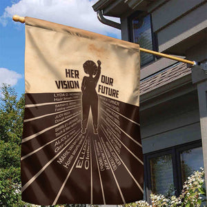 Her Vision Our Future Garden Flag Influential Black Women Inventors and Pioneers - African Pride