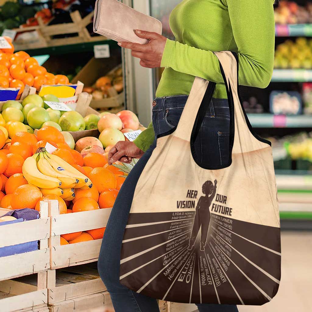 Her Vision Our Future Grocery Bag Influential Black Women Inventors and Pioneers - African Pride