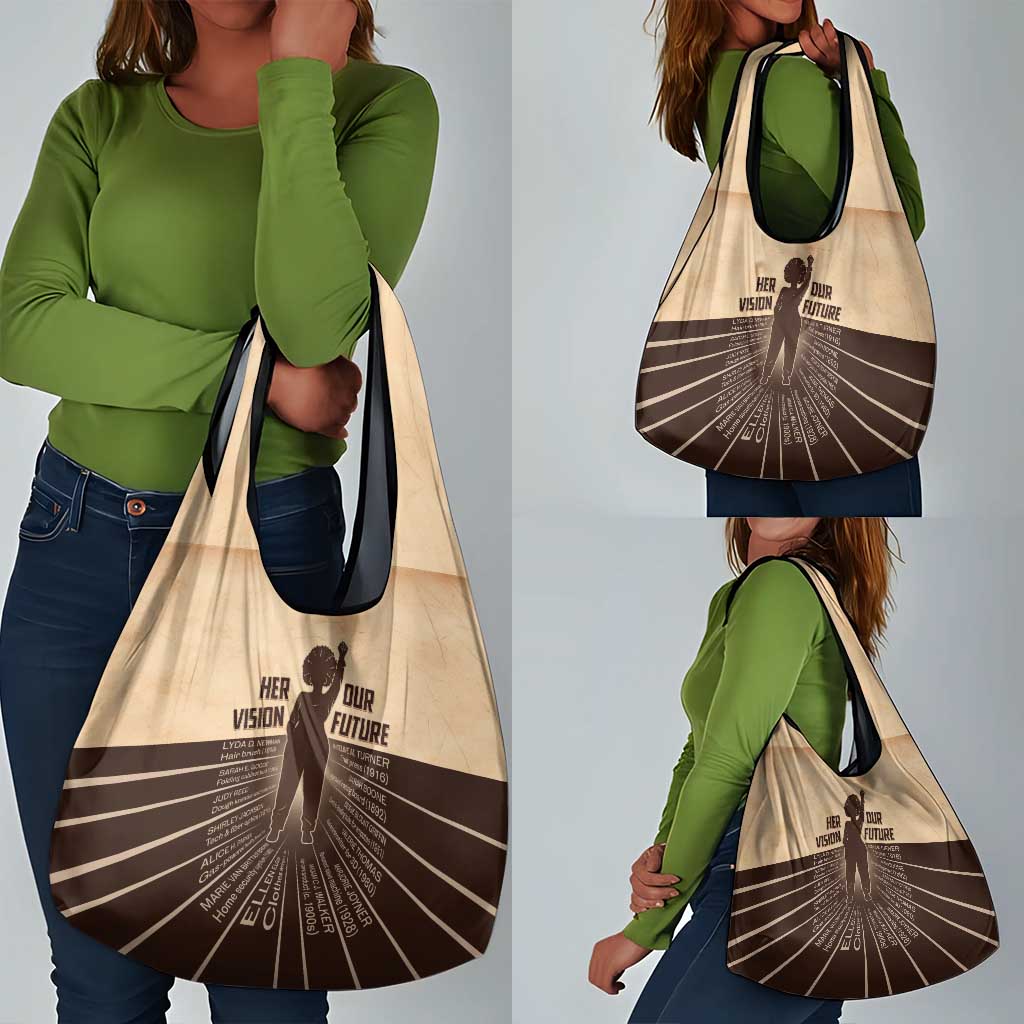 Her Vision Our Future Grocery Bag Influential Black Women Inventors and Pioneers - African Pride