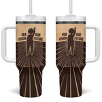 Her Vision Our Future Tumbler With Handle Influential Black Women Inventors and Pioneers - African Pride