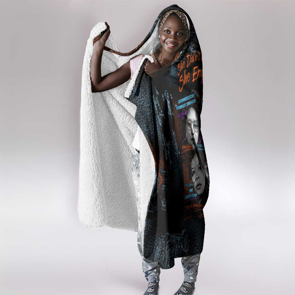 She Didn't Just Dream She Engineered Hooded Blanket Trailblazing Black Women Innovators - African Pride