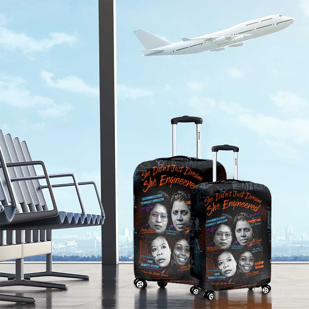 She Didn't Just Dream She Engineered Luggage Cover Trailblazing Black Women Innovators - African Pride
