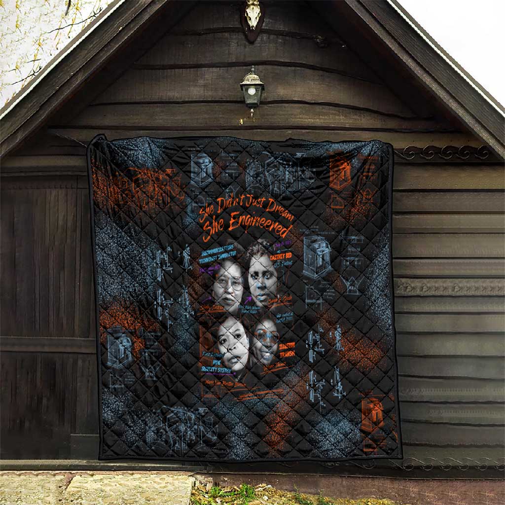 She Didn't Just Dream She Engineered Quilt Trailblazing Black Women Innovators - African Pride