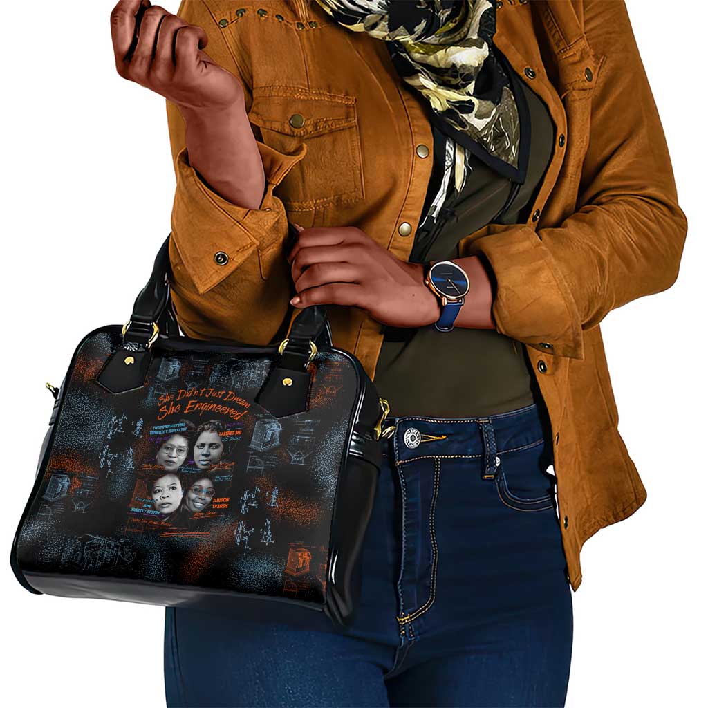 She Didn't Just Dream She Engineered Shoulder Handbag Trailblazing Black Women Innovators - African Pride